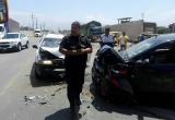 Vehículos quedaron completamente destrozados. Foto: Trujillo en Línea