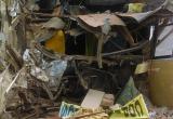 Así quedó la parte delantera del bus que iba de Sullana a Chimbote. Foto: Trujillo en Línea
