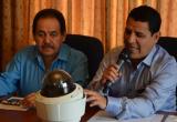 El alcalde Carlos Vásquez Llamo se comprometió a seguir trabajando por la seguridad del distrito.(Foto MDVL)