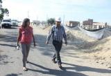 Alcalde de La Esperanza, Daniel Marcelo, inspeccionando obras. (Foto cortesía Municipalidad La Esperanza)