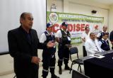 El alcalde de La Esperanza, Daniel Marcelo,explica el impacto que tendría El Niño en el distrito. (Foto Trujilloenlinea.pe)