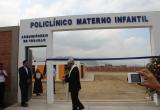 El arzobispo de Trujillo, mons. Miguel Cabrejos,bendijo cerco perimétrico de Policlínico en Alto Trujillo.