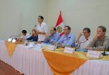 Autoridades nacionales, regionales y locales se reúnen en casa de gobierno. Foto: GRLL