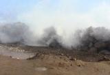 El mar se salió por lo menos 100 metros en la playa de Buenos Aires y en malabrigo 30 familias fueron reubicadas. (Foto Internet)