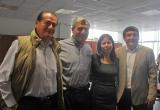 Carlos Cipriano (izquierda) fue funcionario en gestión de César Acuña. (Foto: Difusión)