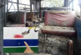 Delincuentes incendian y balean unidades para exigir dinero. Foto: Trujillo en Línea