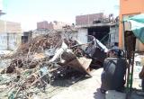 Todo fue reducido a escombros en la vivienda ubicada en la mz. T, lt. 49 de la av. Cahuide, distrito La Esperanza. Foto: Trujillo en Línea