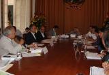 Autoridades liberteñas durante la segunda reunión del Comité Regional de Inversiones 2015. (Foto cortesía)