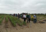 Visita de autoridades de la región San Martín al proyecto Chavimochic.