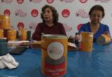 Miembros del comité de damas de la Liga de Lucha Contra el Cáncer de Trujillo.