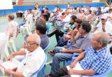 Alcaldes y dirigentes vecinales participaron en la primera consulta sobre seguridad ciudadana. (Fotos cortesía MPT)