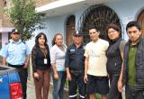 Reunión de integrantes del Coprosec Trujillo con moradores de Pesqueda. (Foto cortesía MPT)
