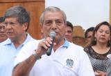 Burgomaestre no supo explicar porque se adelantó ceremonia. Foto: Trujillo en Línea