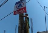 Personal edil trabajó por horas retirando la propaganda política. Foto: Trujillo en Línea