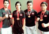Deportistas trujillanos tuvieron destacada participación en torneo regional de Taekwondo. (Foto cortesía UCV)