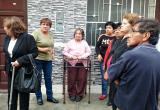 Anciana que según las denuncias de familiares y vecinos fue desalojada de su vivienda.(Foto Serenazgo MPT)