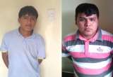 La Policía capturó a Kevin Contreras Quiñonez y Yener Aldair Burgos en el distrito El Porvenir. (Foto cortesía PNP)