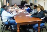 Reunión de trabajo donde se pactó el convenio