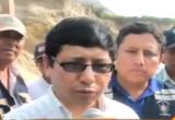 Llegó a dar la versión oficial del abastecimiento de agua. Foto: Trujillo en Línea
