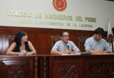 En sesión tres directivos de Sedalib decidieron destituir al actual gerente, Carlos Venegas Gamarra. (Foto cortesía Trujillo Informa)