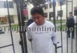Sujeto fue detenido la tarde de ayer. Foto: Trujillo en Línea