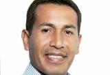 Nover Cruz, candidato ganador en las elecciones de Alto Trujillo. Foto: Facebook