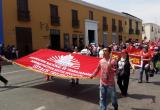 Marcharon por el centro histórico. Foto: Trujillo en Línea.-