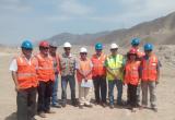Funcionarios del MEF visitaron los trabajos de la tercera etapa de Chavimochic. (Foto cortesía)