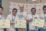 Ganadores de la I Hackatón La Libertad, que concluyó ayer domingo. (Foto GRLL)