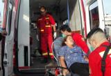 Fue llevada a clínica particular para su atención. Foto: Trujillo en Línea
