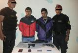 Estos dos hermanos serían sicarios y fueron capturados antes de atentar contra un albañil. (Foto Trujilloenlinea.pe)