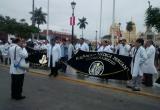 Médicos acataron plantó frente a la casa de gobierno regional. Foto: Trujillo en Línea