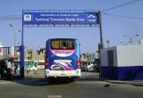 Terminal Santa Cruz genera desorden en la zona. Foto: Saimt