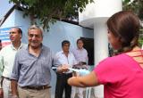 Alcalde de Trujillo cortó la cinta junto a la regidora Lisseth Ruiz. Foto: MPT