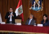 Entrega de dinero se realizó en una ceremonia en el salón consistorial. Foto: MPT