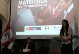 El Indecopi y la Defensoría del Pueblo emprendieron hoy la campaña para el no condicionamiento de las matrículas escolares.