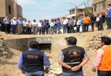Las autoridades municipales inspeccionaron las quebradas San Ildefonso, El León y San Carlos. (Foto cortesía)