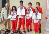 Deportistas especiales fueron homenajeados por el IPD La Libertad.(Foto cortesía IPD)