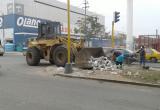 Maquinaria limpió av. América este fin de semana. Foto: Trujillo en Línea