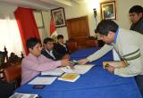 Proceso de licitación para la obras de pistas y veredas del distrito de Calipuy. (Foto cortesía)