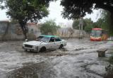 Colectivos y taxis a duras penas circulaban en avenida. Foto: Trujillo en Línea