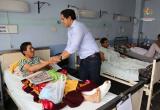 Gobernador visitó nosocomio esta mañana. Foto: Trujillo en Línea