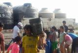 Cisternas fueron insuficientes en La Esperanza. Foto: Trujillo en Línea