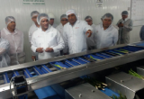 El ministro Juan Benites recorrió los centros de agroexportación en La Libertad. (Foto Minagri)