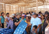 Los municipios distritales se organizan y adquieren materiales para proteger las viviendas vulnerables. (Foto difusión)