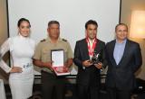 El grupo AJE premió el día de hoy a destacadas personalidades que han aportado al Concurso Nacional de Marinera. (Foto cortesía)