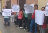 Moradores de El Milagro protestaron contra elecciones. Foto: Trujillo en Línea
