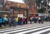 Más de 12 mil estudiantes encontraron bloqueado el ingreso. (Foto: Facebook)