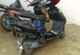 Motocicleta fue arrastrada casi 50 metros. Foto: Trujillo en Línea