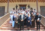 Monseñor Miguel Cabrejos, arzobispo de Trujillo, con los religiosos y religiosas de la arquidiócesis.